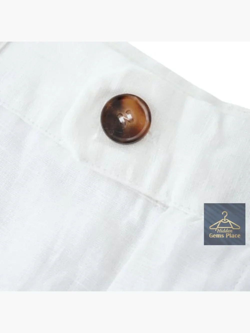 Men's 100% Linen Pants Smart Casual Summer Trousers with Pockets